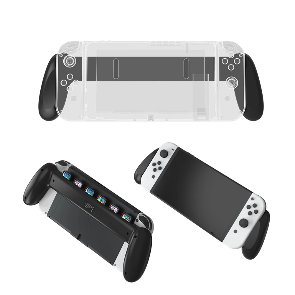 Ручка для игровой консоли Nintendo Switch OLED, контроллер, защитный чехол, ручка с держателем для карт
Ручка для игровой консоли Nintendo Switch OLED, контроллер, защитный чехол, ручка с держателем для карт