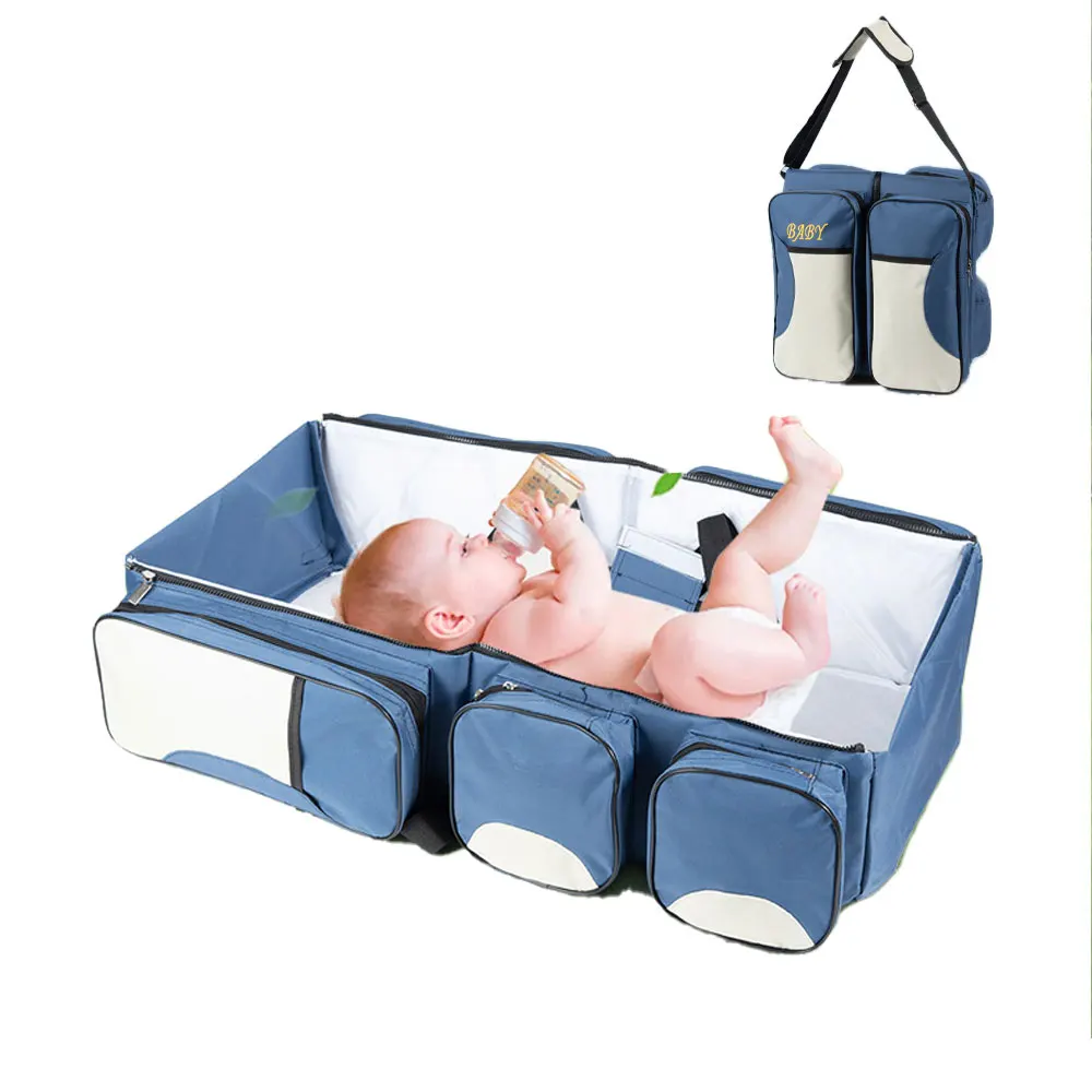 Multi-function Portable Travel Bed for Newborn Baby Crib Bed Mummy Nappy Bag Folding Safety Outdoors Baby Carry Cot Handbag
Multi-function Portable Travel Bed for Newborn Baby Crib Bed Mummy Nappy Bag Folding Safety Outdoors Baby Carry Cot Handbag