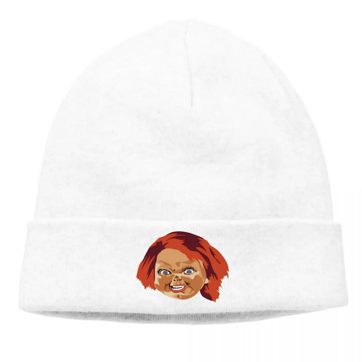 Bonnet Child's Play Chucky Doll Horror Film Cycling Knitted Hat Retro Winter Warm Street Skullies Beanies Caps 
Bonnet Child's Play Chucky Doll Horror Film Cycling Knitted Hat Retro Winter Warm Street Skullies Beanies Caps