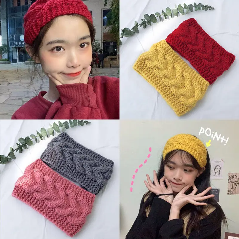 Net red hair with hair accessories out of the twist wool knitting headband wide-edged headwear washing face knitting headband
Net red hair with hair accessories out of the twist wool knitting headband wide-edged headwear washing face knitting headband