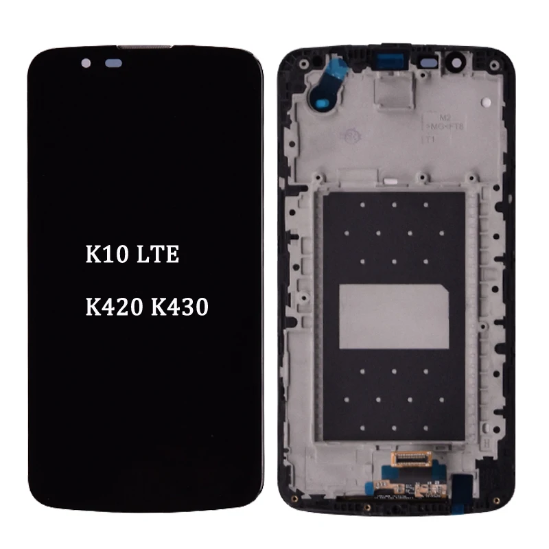 100% Оригинальный 5 3 ''для LG K10 LTE K420N K430 K430DS ЖК дисплей с фоторамкой Бесплатная