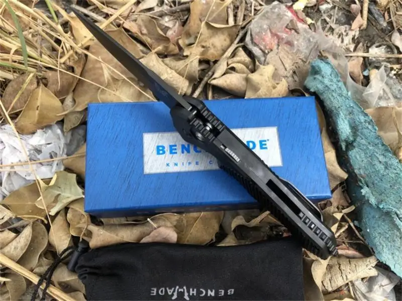 Benchmade 9600BK Folding Knife S30V Aluminum Handle Outdoor Safety Self Defense Pocket Army Knives EDC Tool HW476