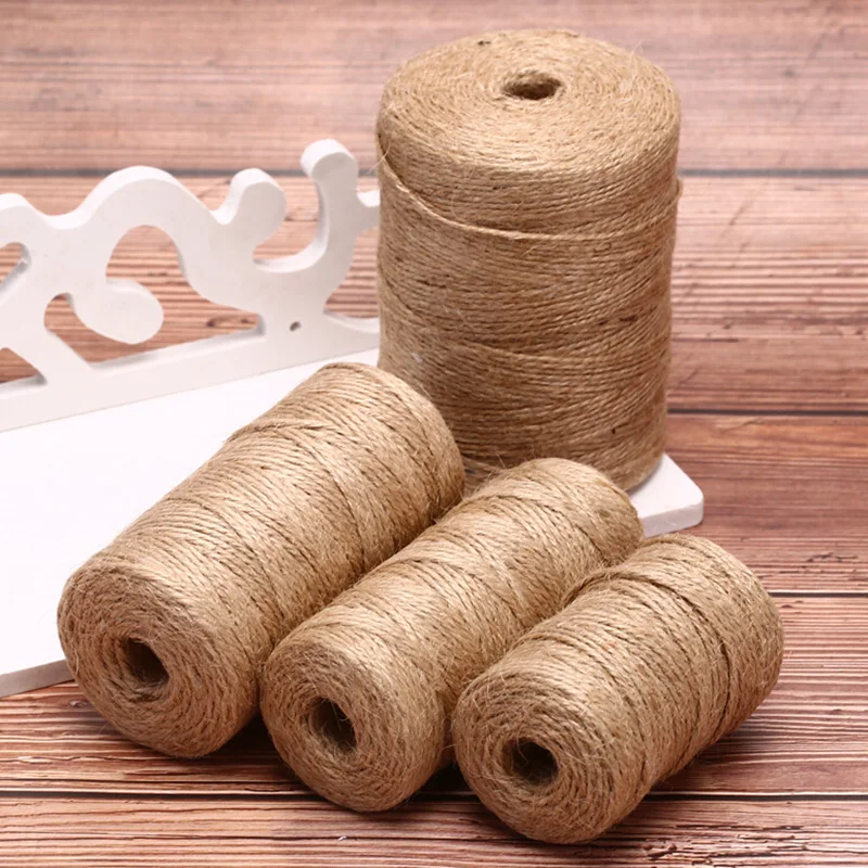 50m/80m/100m Handmade Hemp Linen Cords Rope To Tie Burlap Twine Rope String DIY Craft Decoration Cuerda Yute Corde Chanvre
50m/80m/100m Handmade Hemp Linen Cords Rope To Tie Burlap Twine Rope String DIY Craft Decoration Cuerda Yute Corde Chanvre