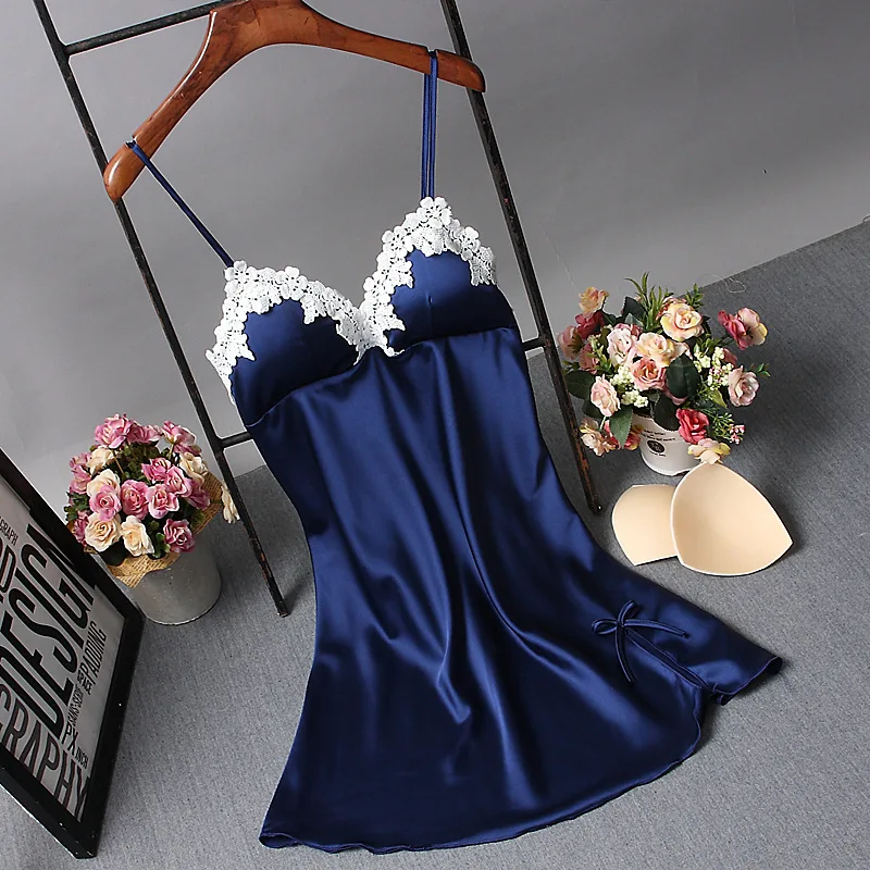 Brand New Chinese Women Robe Satin Nightgown Sexy Nightshirt Sleepwear Lace Bath Gown Summer Casual Home Night Dress Nighty
Brand New Chinese Women Robe Satin Nightgown Sexy Nightshirt Sleepwear Lace Bath Gown Summer Casual Home Night Dress Nighty