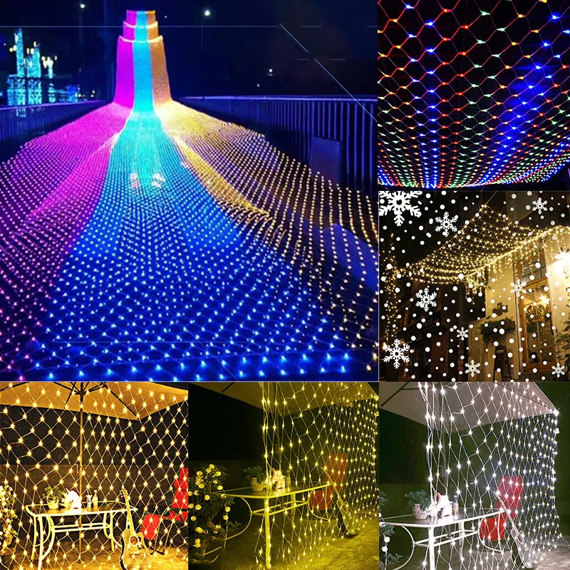 2x3M 200LED Starry Light String LED Street Garland Tree Light EU/US Waterproof Outdoor New Year Christmas Outdoor Lighting
2x3M 200LED Starry Light String LED Street Garland Tree Light EU/US Waterproof Outdoor New Year Christmas Outdoor Lighting