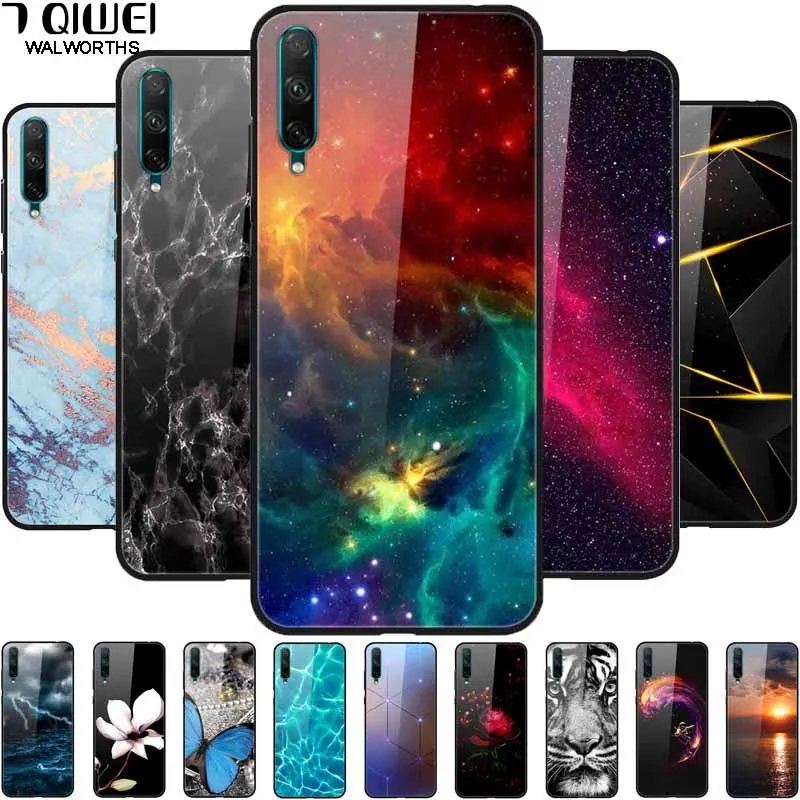 Для Samsung A70 A50 чехол стеклянный защитный для телефона Galaxy A50S A30S A7 2018 Чехлы