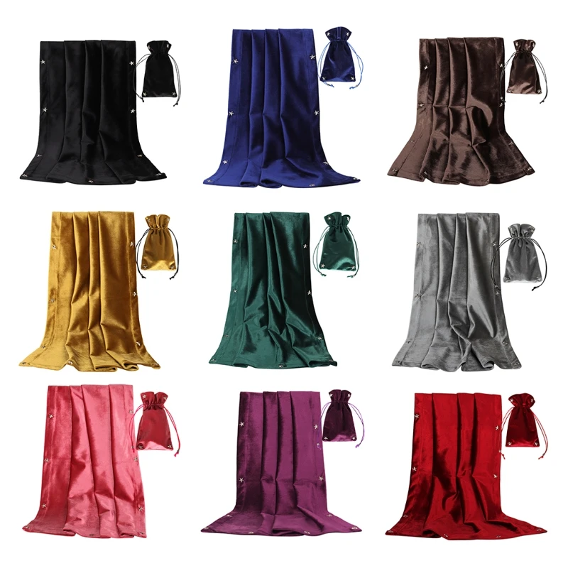 85AB Astrology Divination Altar Velvet Cloth Board Game Card Mat Tablecloth with Bag
85AB Astrology Divination Altar Velvet Cloth Board Game Card Mat Tablecloth with Bag