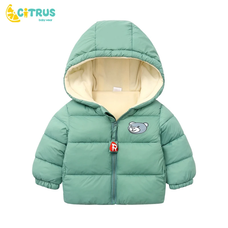 CITRUS Kids Cotton Clothing Thickened Down Jacket Baby Winter Warm Clothes Kids Autumn Zipper Clothing With Hooded Boys Outwear
CITRUS Kids Cotton Clothing Thickened Down Jacket Baby Winter Warm Clothes Kids Autumn Zipper Clothing With Hooded Boys Outwear