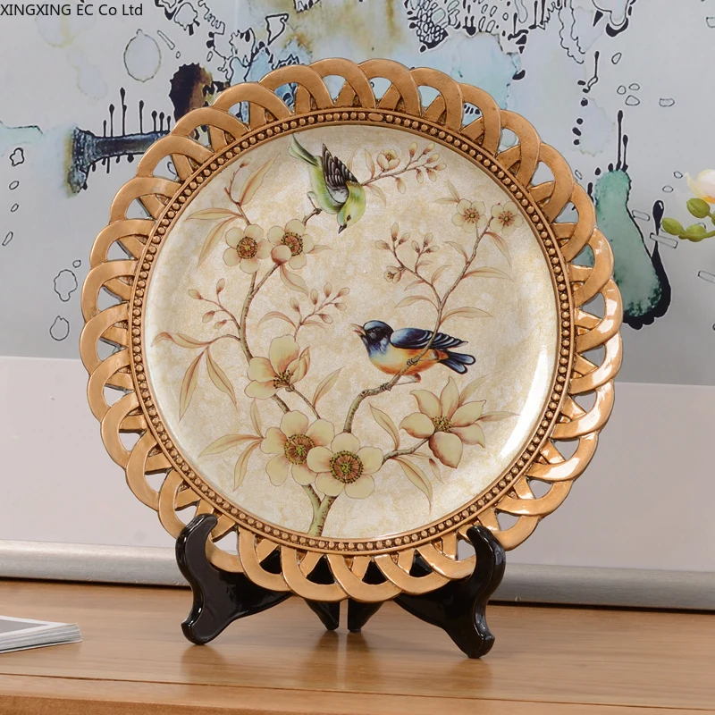 European Style Home Decoration Plate Decoration Living Room Resin Solid Wood Bracket Modern Minimalist Art Decoration Plate
European Style Home Decoration Plate Decoration Living Room Resin Solid Wood Bracket Modern Minimalist Art Decoration Plate
