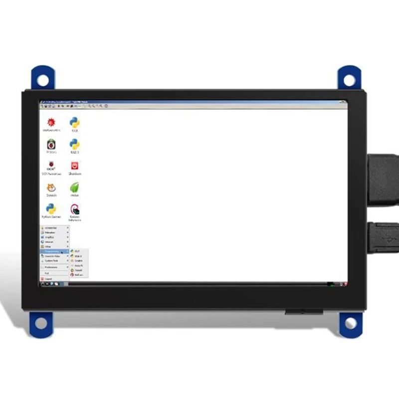 5Inch Screen AIDA64 LCD Display Capacitive Contact HDMI-Compatible Module 800 x 480 for Raspberry Pi 3 Pi4 PC Monitor
5Inch Screen AIDA64 LCD Display Capacitive Contact HDMI-Compatible Module 800 x 480 for Raspberry Pi 3 Pi4 PC Monitor
