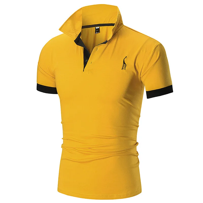 Exclusivo. 11 colores Polo Giraffe T camisa de los hombres ciervo bordado camisetas de manga corta Casual cuello Tops camiseta
Exclusivo. 11 colores Polo Giraffe T camisa de los hombres ciervo bordado camisetas de manga corta Casual cuello Tops camiseta