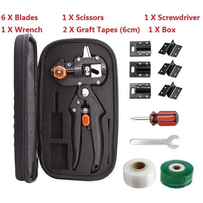 Сад прививки секатор прививки комплект сельское хозяйство фруктовое дерево секаторы ножницы вакцинации растительная фруктовая машина для...
Сад прививки секатор прививки комплект сельское хозяйство фруктовое дерево секаторы ножницы вакцинации растительная фруктовая машина для...