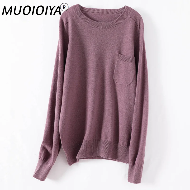 100% Cashmere And Wool Knitted Sweater Women High Quality O-Neck Pullover Female Winter Fashion Clothes Girls Tops 5Colors
100% Cashmere And Wool Knitted Sweater Women High Quality O-Neck Pullover Female Winter Fashion Clothes Girls Tops 5Colors