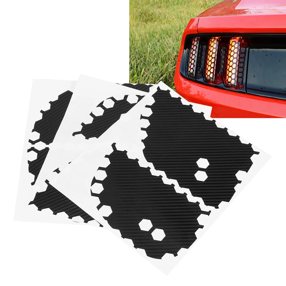Car Accessories 6pcs/set Car Taillight Sticker Car Styling Honeycomb Tail Light Decorative Stickers Decals Fit For Ford Mustang
Car Accessories 6pcs/set Car Taillight Sticker Car Styling Honeycomb Tail Light Decorative Stickers Decals Fit For Ford Mustang