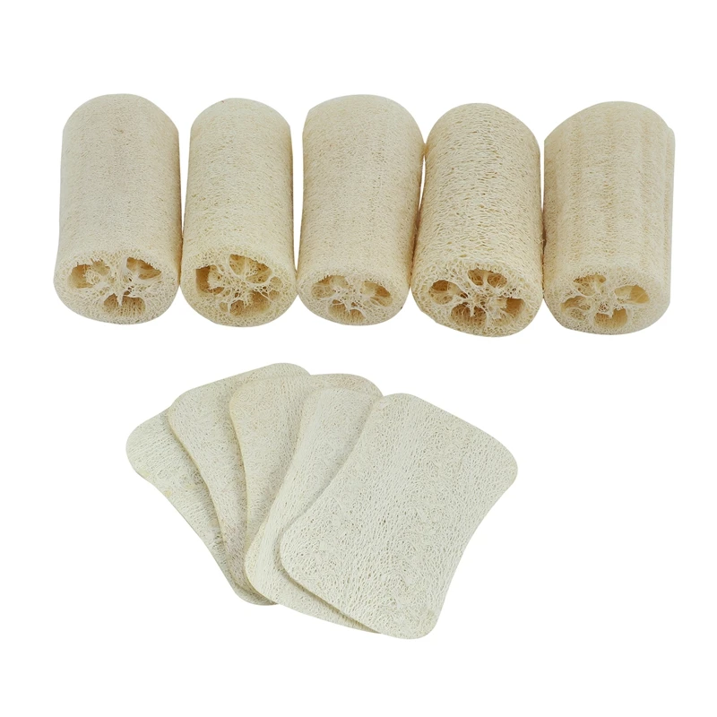 Natural Anti-Oil Kitchen Loofah Sponge Dishwashing Cloth Scrubber Dish Bowl Cleaning Brush,Easy to Clean,10Pcs
Natural Anti-Oil Kitchen Loofah Sponge Dishwashing Cloth Scrubber Dish Bowl Cleaning Brush,Easy to Clean,10Pcs