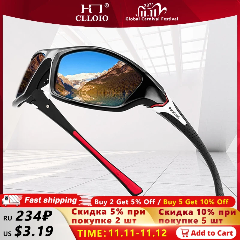 CLLOIO New Luxury Polarized Sunglasses Men Driving Shades Guy's Sun Glasses Vintage Travel Fishing Sport Glasses Cycling Goggles
CLLOIO New Luxury Polarized Sunglasses Men Driving Shades Guy's Sun Glasses Vintage Travel Fishing Sport Glasses Cycling Goggles