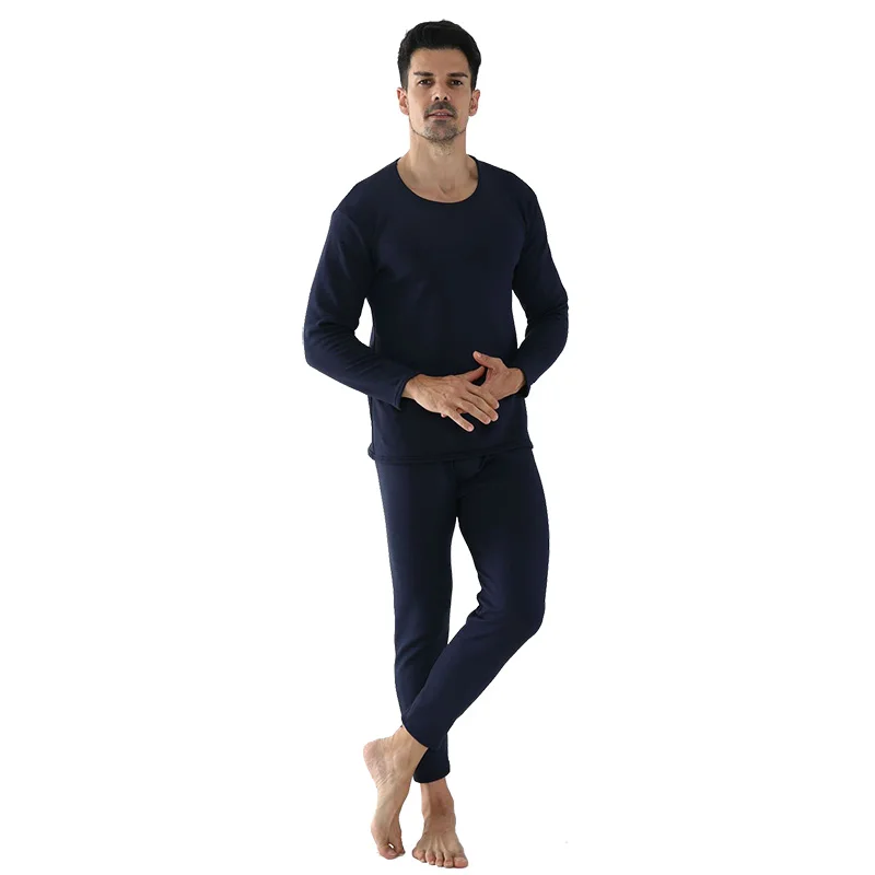 Plus Velvet Men's Thermal Underwear Set Winter Warm Long Johns For Men Solid Soft Autumn Clothes Thickening Warm O-Neck Thermal
Plus Velvet Men's Thermal Underwear Set Winter Warm Long Johns For Men Solid Soft Autumn Clothes Thickening Warm O-Neck Thermal