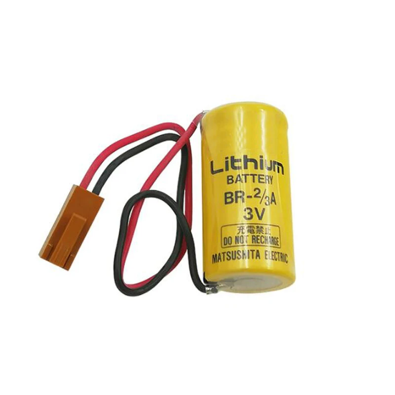 Original New BR-2/3A 3V 1200mAH BR2/3A PLC Industrial Lithium Battery with Plug For Panasonic FANUC CNC BR2/3AE2P Batteries
Original New BR-2/3A 3V 1200mAH BR2/3A PLC Industrial Lithium Battery with Plug For Panasonic FANUC CNC BR2/3AE2P Batteries