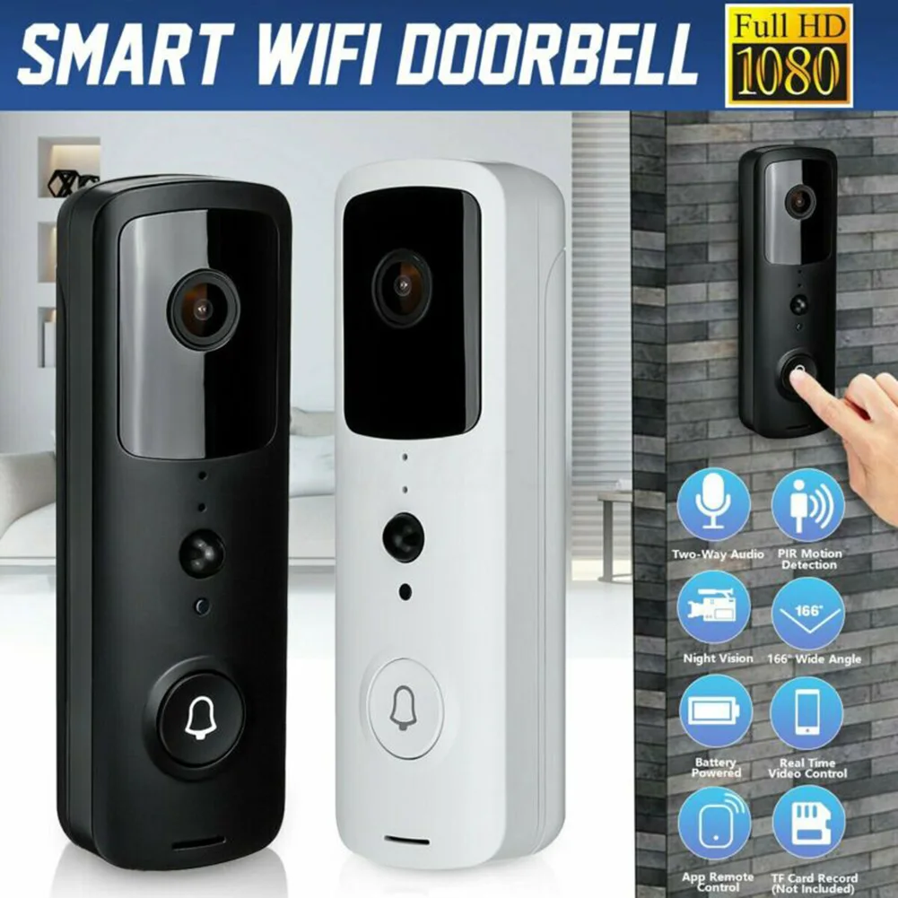 1080P Wireless Video Doorbell Smart Door Ring Intercom Security Camera Bell ////////////
1080P Wireless Video Doorbell Smart Door Ring Intercom Security Camera Bell ////////////