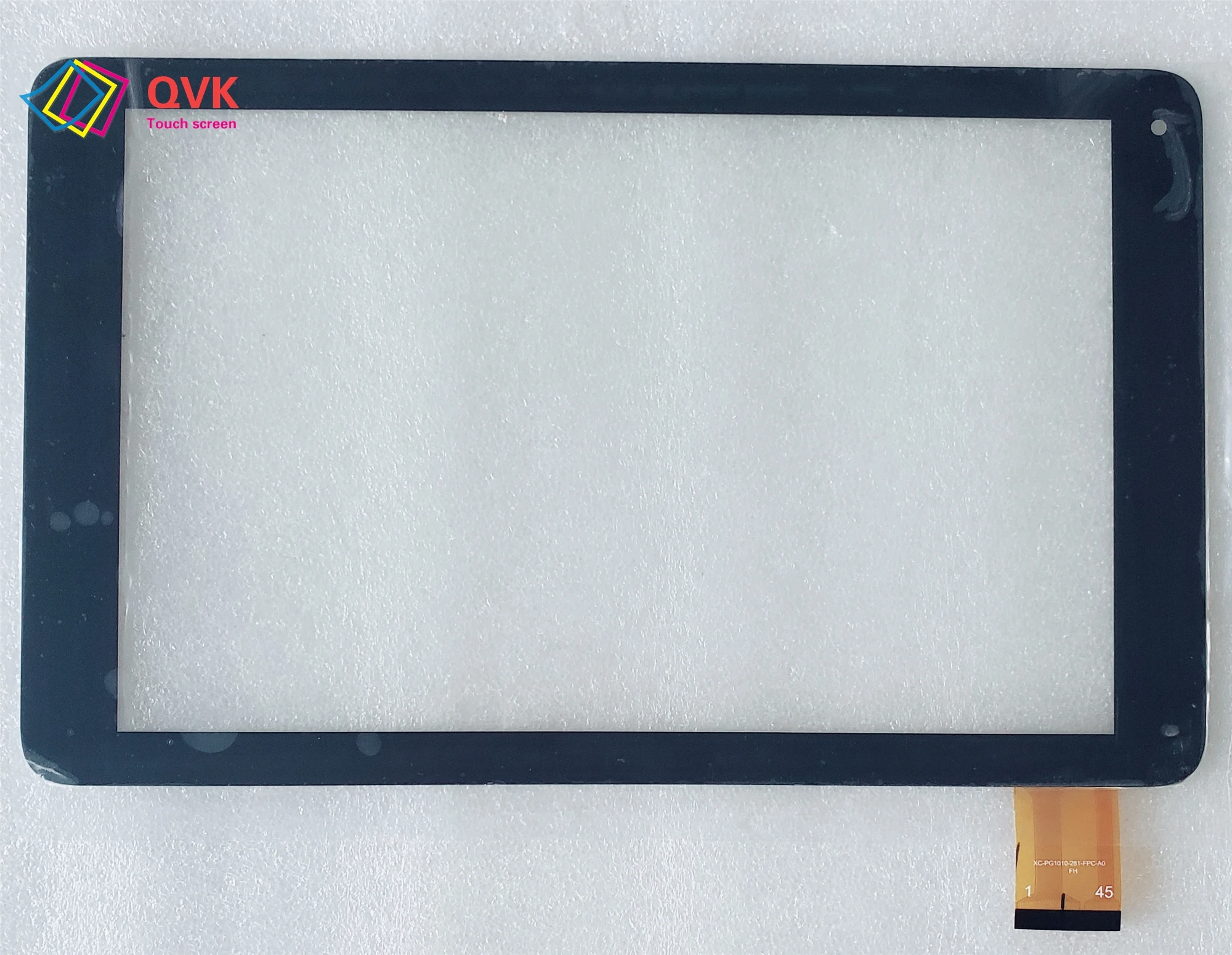 10.1 inch black touch screen P/N XC-PG1010-281-FPC-A0 Capacitive touch screen panel repair and replacement parts XC-PG1010-281
10.1 inch black touch screen P/N XC-PG1010-281-FPC-A0 Capacitive touch screen panel repair and replacement parts XC-PG1010-281