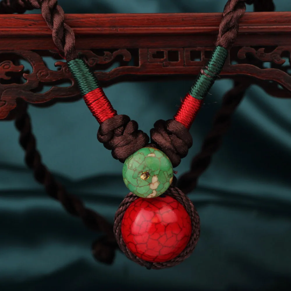 2020 новый оригинальный Hand made винтажный натуральный камень Чокеры ожерелья