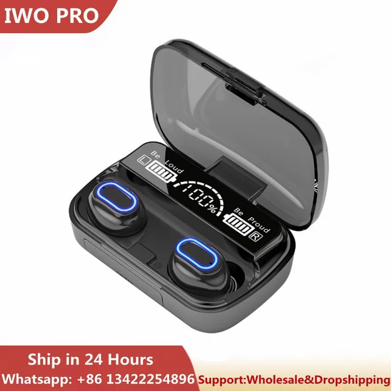 M1 TWS Wireless Headphones HiFi Stereo Bluetooth Touch Control Headsets Earbuds With Microphone Power Bank 2000mAh for Phone
M1 TWS Wireless Headphones HiFi Stereo Bluetooth Touch Control Headsets Earbuds With Microphone Power Bank 2000mAh for Phone