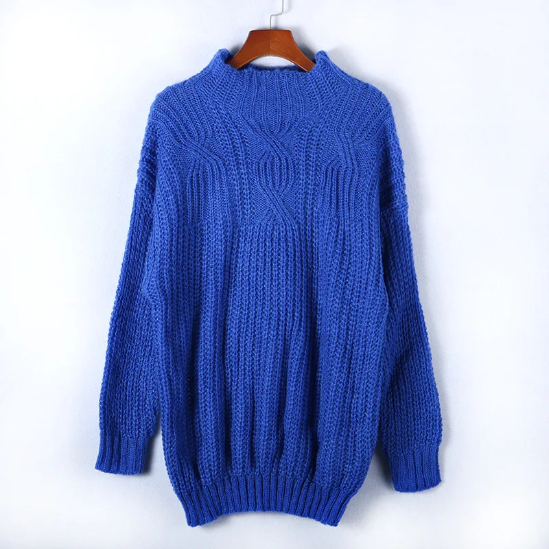 2020 New European American sweater Women turtleneck Knit Pullover Sweaters ladies Twist Top Autumn Winter sweater
2020 New European American sweater Women turtleneck Knit Pullover Sweaters ladies Twist Top Autumn Winter sweater