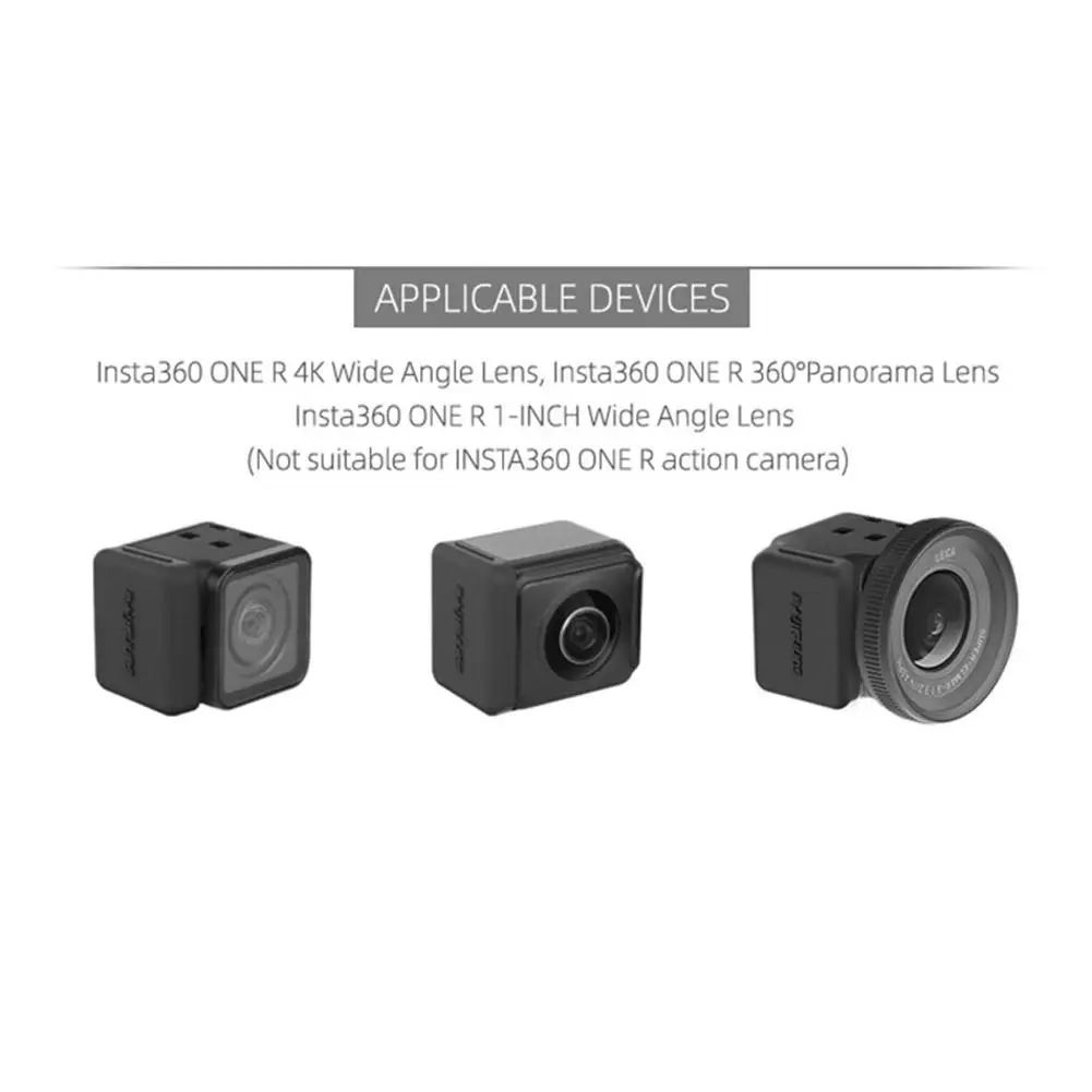 2pcs Silicone Protective Dustproof Lens Cap for Insta360 ONE R Action Camera Protector Cover Accessories Resistance To Friction
2pcs Silicone Protective Dustproof Lens Cap for Insta360 ONE R Action Camera Protector Cover Accessories Resistance To Friction