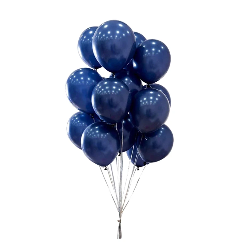 Гирлянда воздушная темно-синяя металлическая воздушные шары "сделай сам"