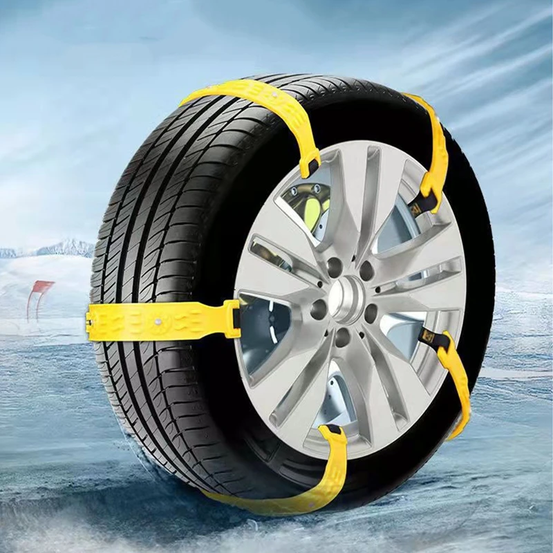 

Car Tire Snow Chains Winter Anti-Skid Automobile Wheel Snow Chain Ties Mud Ice Tyre Belts Emergency Safe Driving Accessories