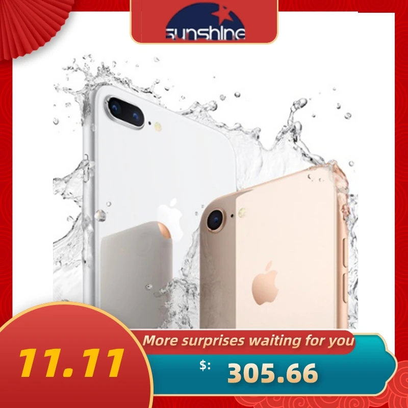 Original Apple iPhone 8 / 8 Plus 2G RAM 64GB/256GB ROM Fingerprint Cellphone 4G LTE 4.7''12.0 MP Camera Hexa-Core IOS
Original Apple iPhone 8 / 8 Plus 2G RAM 64GB/256GB ROM Fingerprint Cellphone 4G LTE 4.7''12.0 MP Camera Hexa-Core IOS