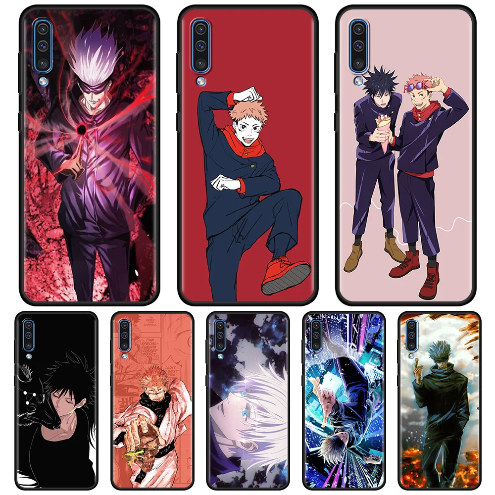 Phone Case For Samsung Galaxy A90 A80 A70 A60 A50 A40 A30 A20 A10 Black Silicone Cover Cartoon Jujutsu Kaisen 
Phone Case For Samsung Galaxy A90 A80 A70 A60 A50 A40 A30 A20 A10 Black Silicone Cover Cartoon Jujutsu Kaisen