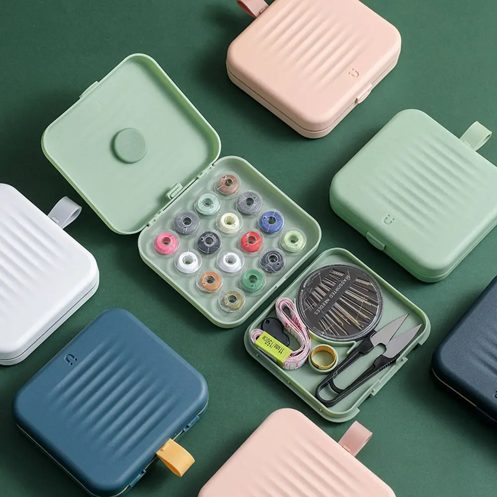 Magnetic Needle Wire Box Needle Thread Scissors Set Mini Travel Student Home Sewing Kit Portable Storage Box Sewing Tool
Magnetic Needle Wire Box Needle Thread Scissors Set Mini Travel Student Home Sewing Kit Portable Storage Box Sewing Tool