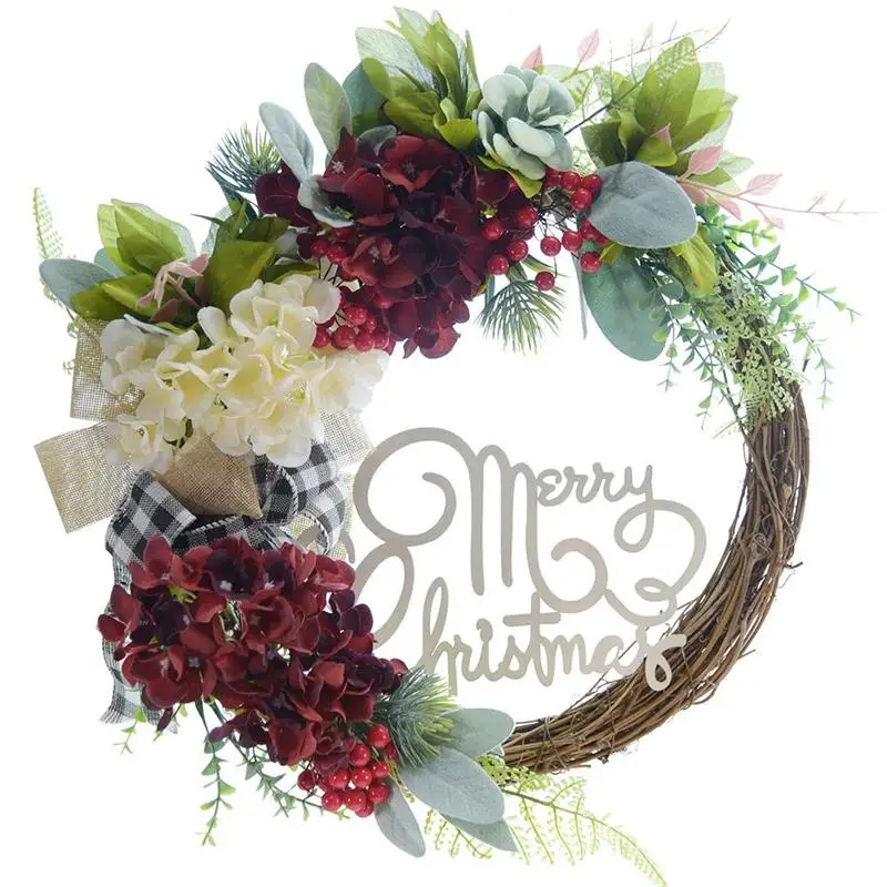 Artificial Flower Garland Door Hanging Wreath Welcome Sign for Christmas Decorations
Artificial Flower Garland Door Hanging Wreath Welcome Sign for Christmas Decorations