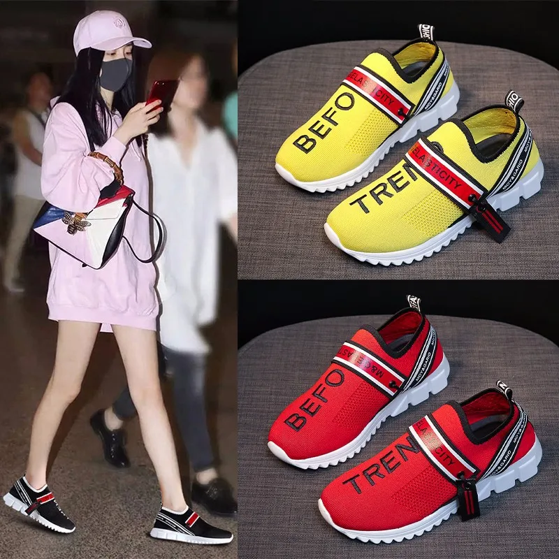 Designer Sock Shoes Women's Vulcanized Shoes Unisex Casual Shoes Men&women sneakers Slip-On Walking Sneakers Chaussures Femme
Designer Sock Shoes Women's Vulcanized Shoes Unisex Casual Shoes Men&women sneakers Slip-On Walking Sneakers Chaussures Femme