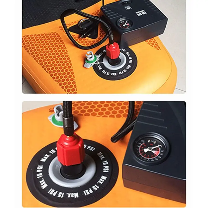 Y1UC Multifunction Air Pump Multi-connector Valve Adapter Durable Nylon Material Paddle Board Kayak Accessories with Nozzles
Y1UC Multifunction Air Pump Multi-connector Valve Adapter Durable Nylon Material Paddle Board Kayak Accessories with Nozzles
