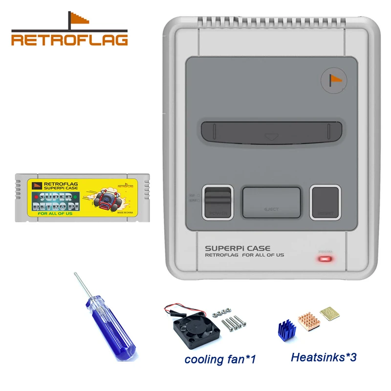 Чехол Retroflag SUPERPi чехол-J NESPi чехол для Raspberry Pi 3B Plus (3B +)/ Raspberry Pi4 безопасное отключение и безопасный игровой чехол с сбросом
Чехол Retroflag SUPERPi чехол-J NESPi чехол для Raspberry Pi 3B Plus (3B +)/ Raspberry Pi4 безопасное отключение и безопасный игровой чехол с сбросом