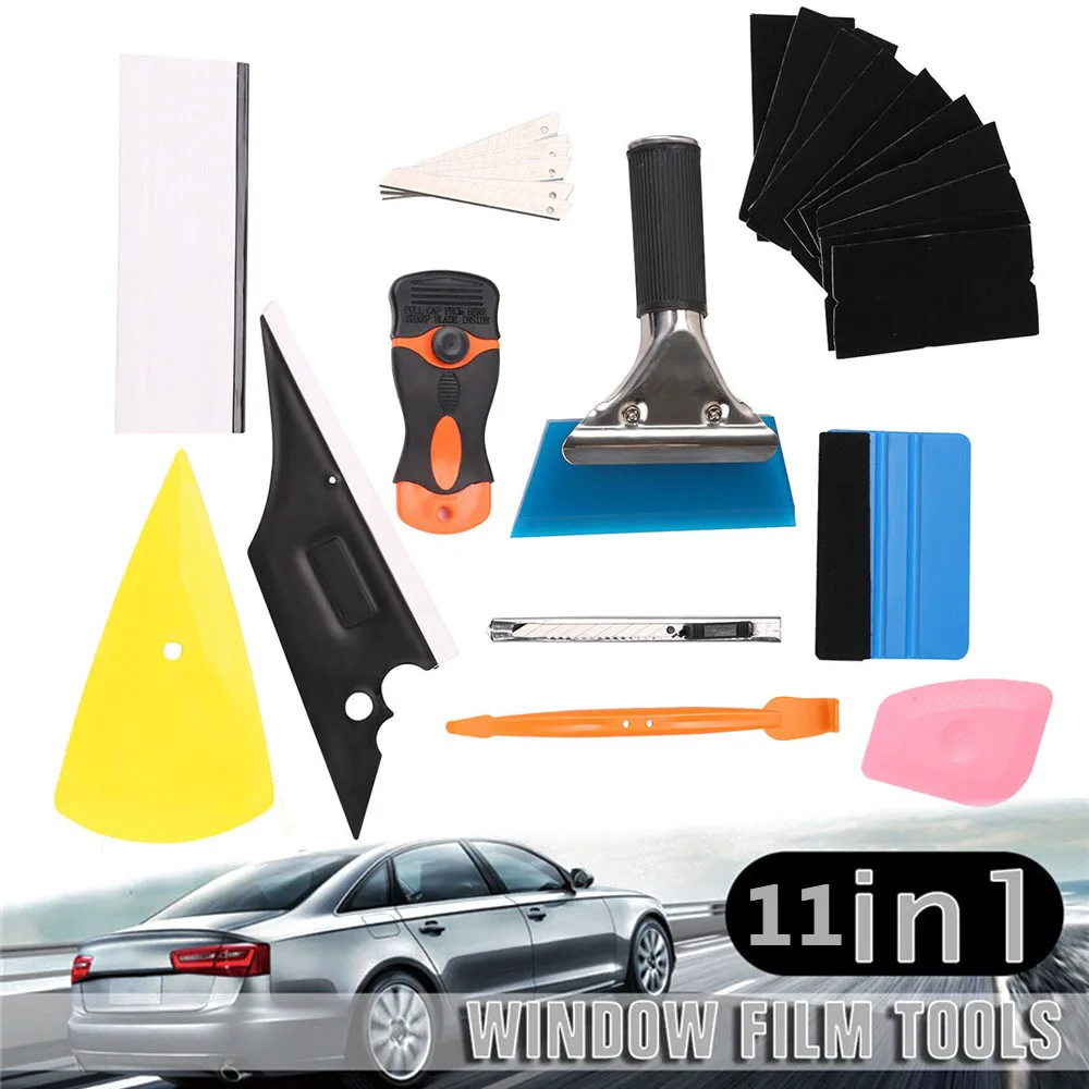 11pc Car Window Tint Film Wrapping Vinyl Tools Squeegee Scraper Applicator Kit Car Styling Accessories Window Tint Wrapping Tool
11pc Car Window Tint Film Wrapping Vinyl Tools Squeegee Scraper Applicator Kit Car Styling Accessories Window Tint Wrapping Tool