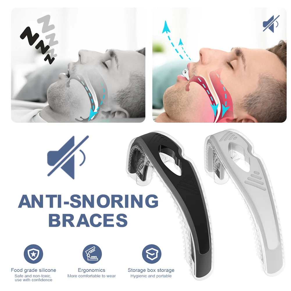 Mouth Guard Snore Stopper Guard Portable Anti-Snoring Braces with Storage Case Sleep Snore Prevention Device for Men Women Drop
Mouth Guard Snore Stopper Guard Portable Anti-Snoring Braces with Storage Case Sleep Snore Prevention Device for Men Women Drop