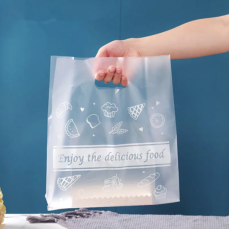 50pcs Gift Bags for Packaging Biscuit Dessert Cake Plastic Shopping Bag with Handle Bonbonniere Dragee Retail Bag Food Container
50pcs Gift Bags for Packaging Biscuit Dessert Cake Plastic Shopping Bag with Handle Bonbonniere Dragee Retail Bag Food Container