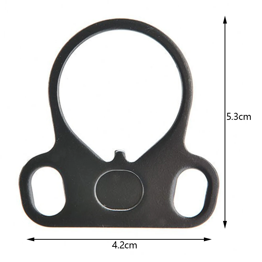 One Single Point Sling Mount Tactical Gun Accessories Loop For Ar-15 Sling End M4 Ambidextrous M-4 Adapter Dual Plate
One Single Point Sling Mount Tactical Gun Accessories Loop For Ar-15 Sling End M4 Ambidextrous M-4 Adapter Dual Plate