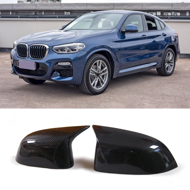 Чехол для зеркала заднего вида из углеродного волокна BMW X3 X4 X5 X6 G01 G02 G05 G08|Зеркала и
