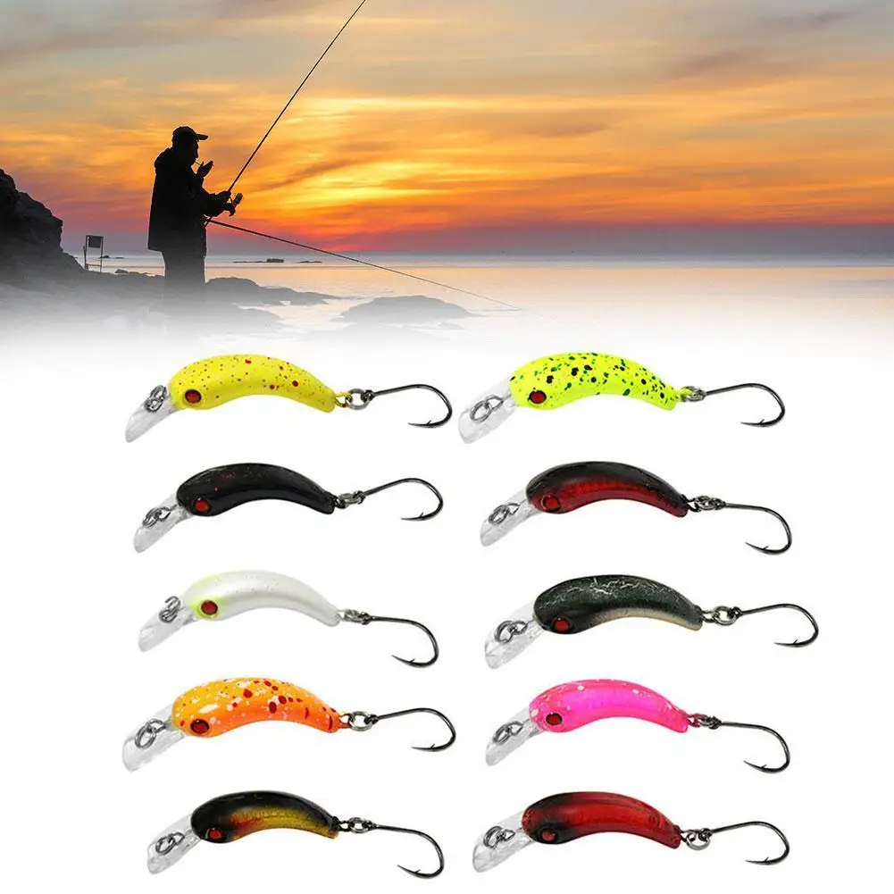 4cm Fishing Lure Trout Mini Crankbait Wobbler Micro Fishing Tackle Minnow Crank Artificial Hard Bait
4cm Fishing Lure Trout Mini Crankbait Wobbler Micro Fishing Tackle Minnow Crank Artificial Hard Bait