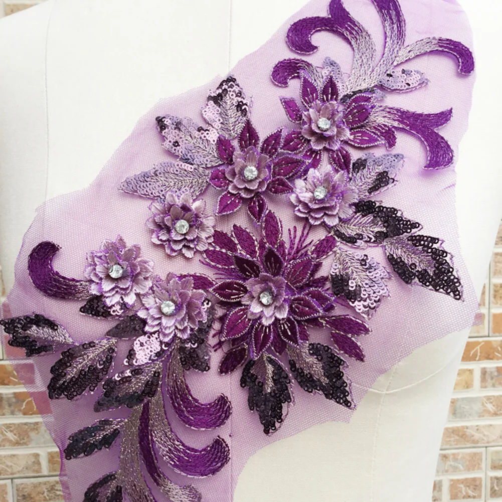 Clothing Accessories Bordering Dress Embroidery Handmade Wedding Home Lace Fabric Patch Lightweight Easy To Use Headdress DIY
Clothing Accessories Bordering Dress Embroidery Handmade Wedding Home Lace Fabric Patch Lightweight Easy To Use Headdress DIY