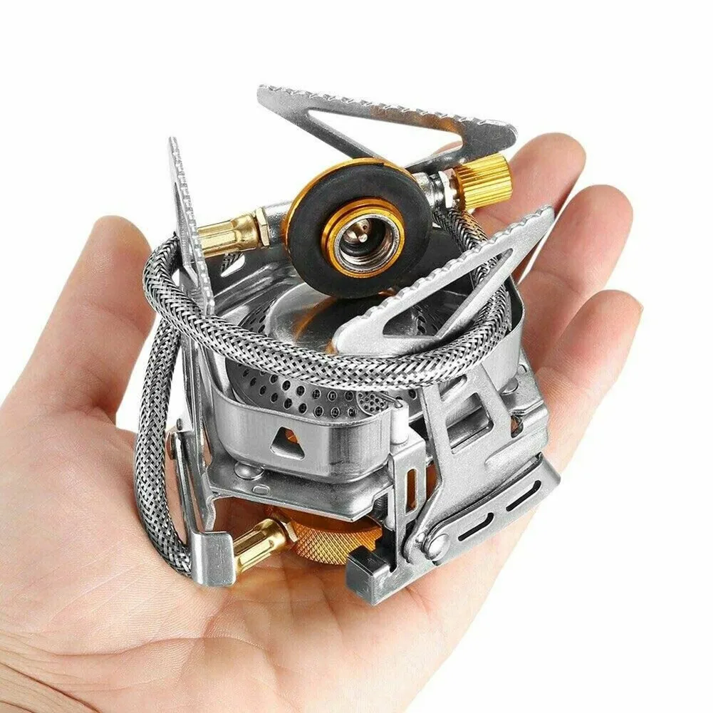 Camping Gas Stove Windproof Outdoor Gas Burner Portable Folding Split Tourist Equipment For Cooking Hiking 3500W
Camping Gas Stove Windproof Outdoor Gas Burner Portable Folding Split Tourist Equipment For Cooking Hiking 3500W