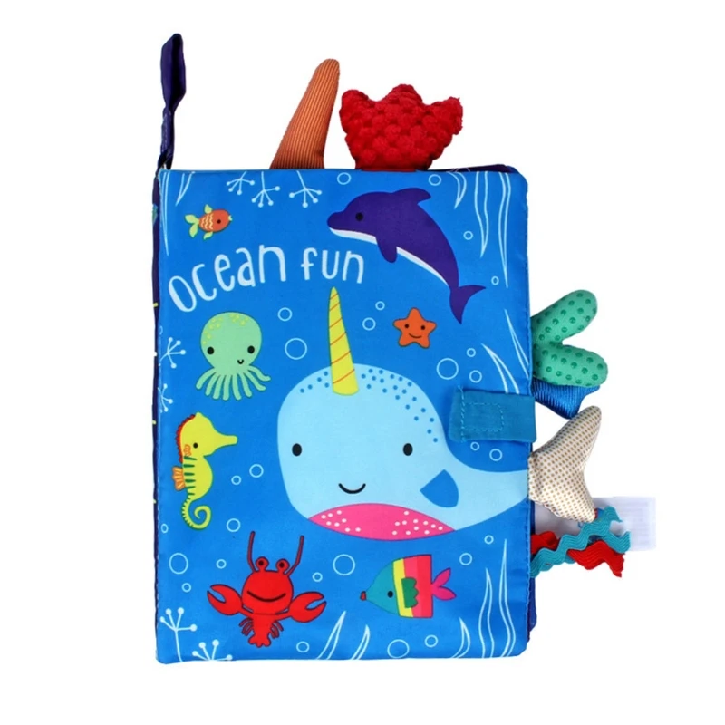 Interactive Montessori Soft Toy Polyester Cloth Book Stimulation Reading Book Early Learning Gift for Baby Teaching Book
Interactive Montessori Soft Toy Polyester Cloth Book Stimulation Reading Book Early Learning Gift for Baby Teaching Book