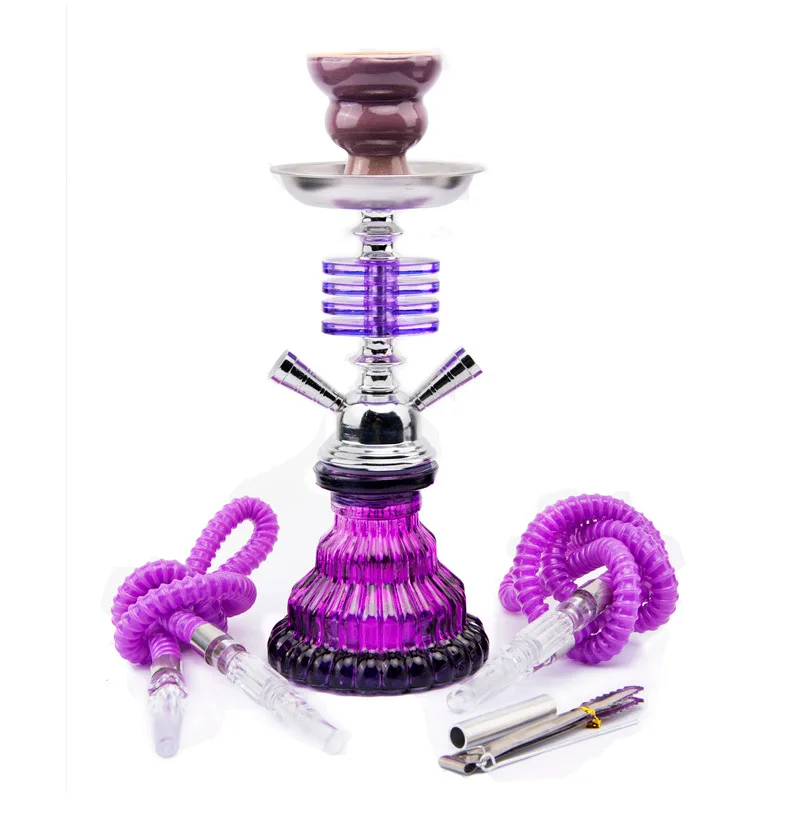 Hookah Hose Glass Base Trumpet purple Flask Shisha Narguile Chicha Cachimbas Water Pipe Bowl Charcoal Tongs Accessories 
Hookah Hose Glass Base Trumpet purple Flask Shisha Narguile Chicha Cachimbas Water Pipe Bowl Charcoal Tongs Accessories