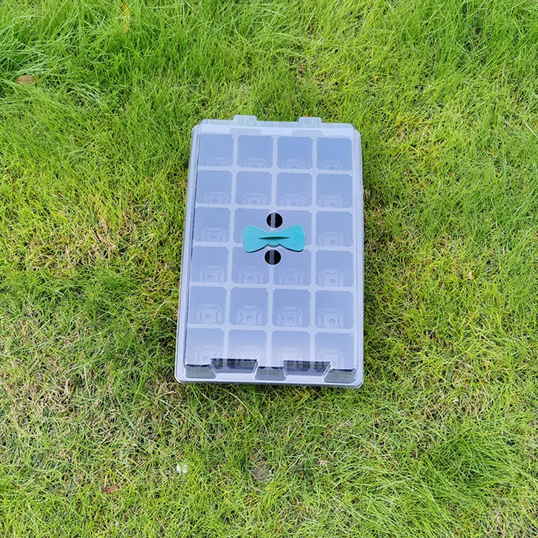 1 * 24 Hole Kindergarten Three-piece Set Cell Seed-tray Pots Box Plant Propagator Tool Plant Pack 3-piece Set
1 * 24 Hole Kindergarten Three-piece Set Cell Seed-tray Pots Box Plant Propagator Tool Plant Pack 3-piece Set