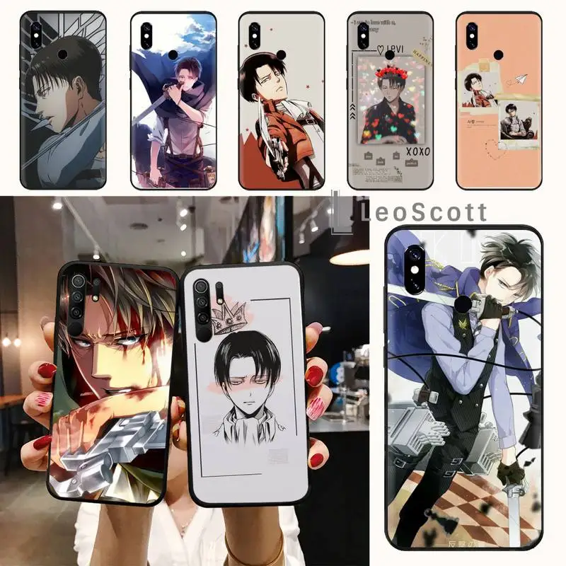 Attack On Titan Levi Ackerman Phone Case For Xiaomi Redmi note 7 8 9 t max3 s 10 pro lite funda shell coque cover
Attack On Titan Levi Ackerman Phone Case For Xiaomi Redmi note 7 8 9 t max3 s 10 pro lite funda shell coque cover