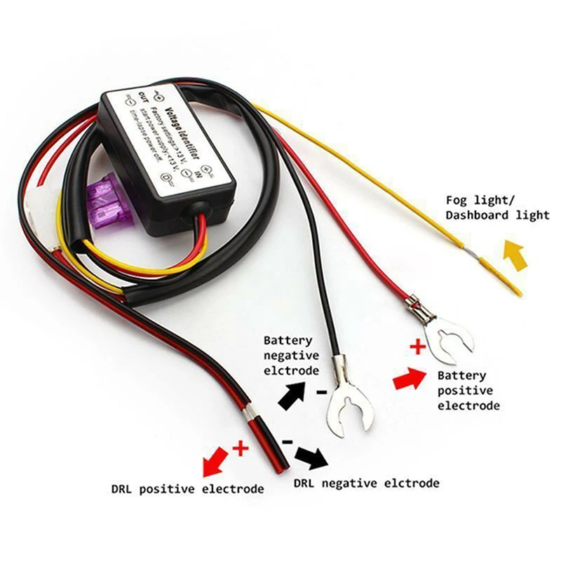 Car Daytime Running Light Controller Controller Automatic ON/OFF Harness Controller Module DRL Relay 
Car Daytime Running Light Controller Controller Automatic ON/OFF Harness Controller Module DRL Relay